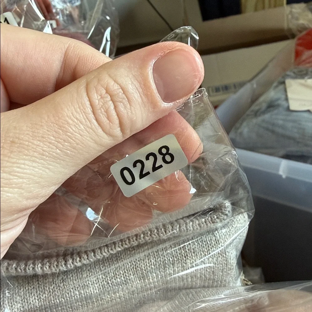 J. Crew Light‎ Gray V-Neck Sweater
